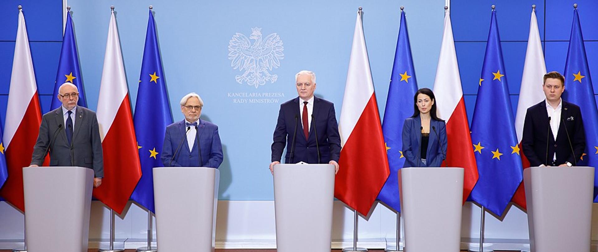 Konferencja z udziałem wicepremiera Gowina.