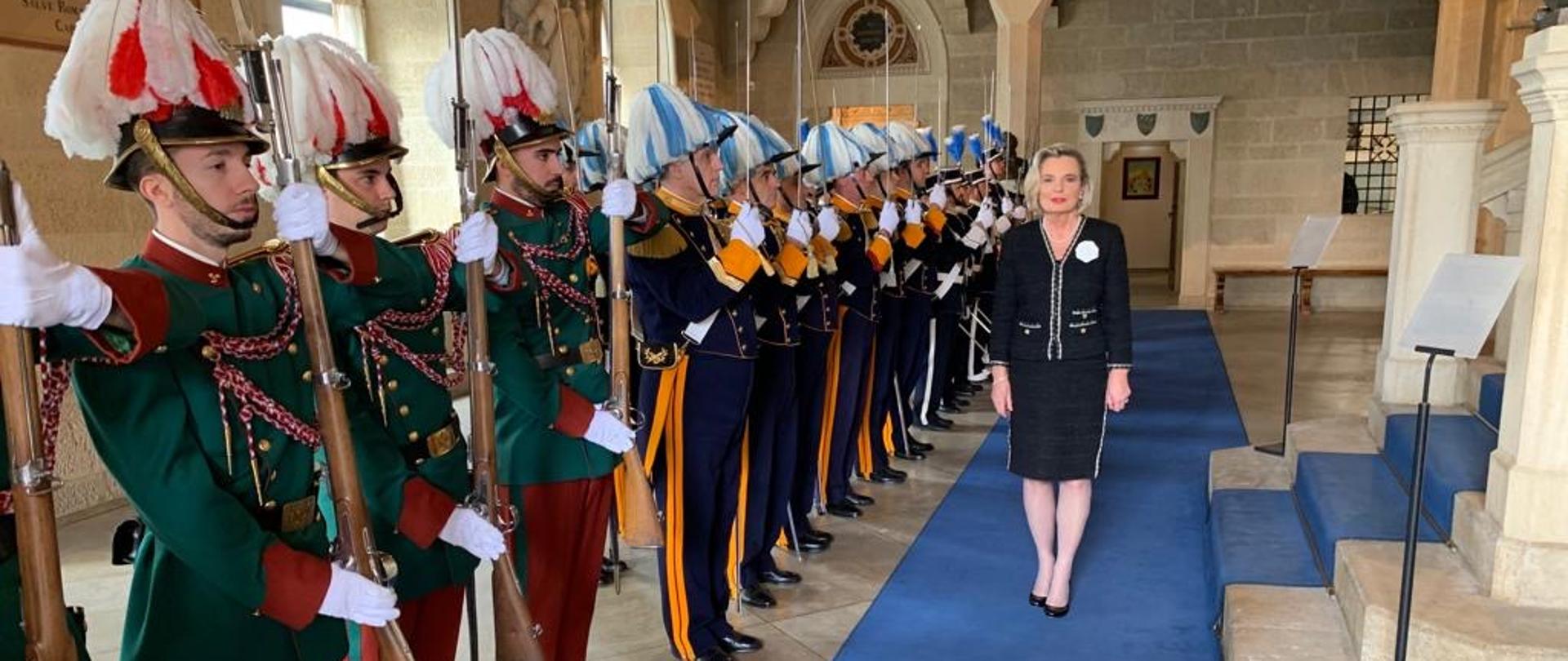 L’ambasciatore Anna Maria Anders ha presentato le Lettere credenziali ai capitani Reggenti di San Marino