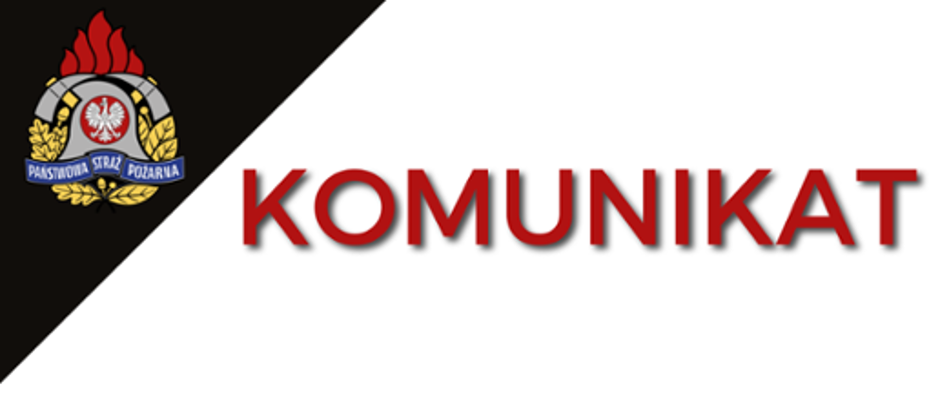 Baner-komunikat mówiący o naborze do służby przygotowawczej w Komendzie Powiatowej Państwowej Straży Pożarnej w Żurominie