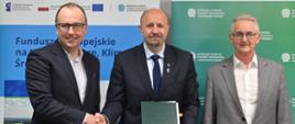 Robert Gajda, Zastępca Prezesa Zarządu NFOŚiGW na zdjęciu grupowym.