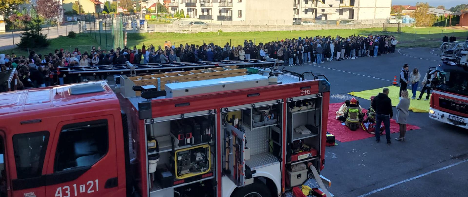 ćwiczenia w I LO w Końskich