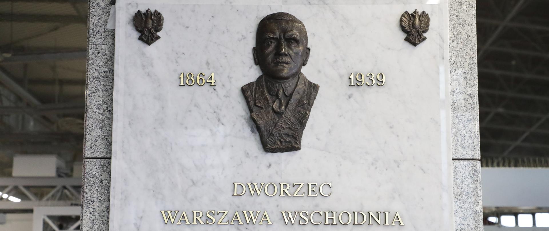Roman Dmowski patronem dworca Warszawa Wschodnia, fot. Danuta Matloch