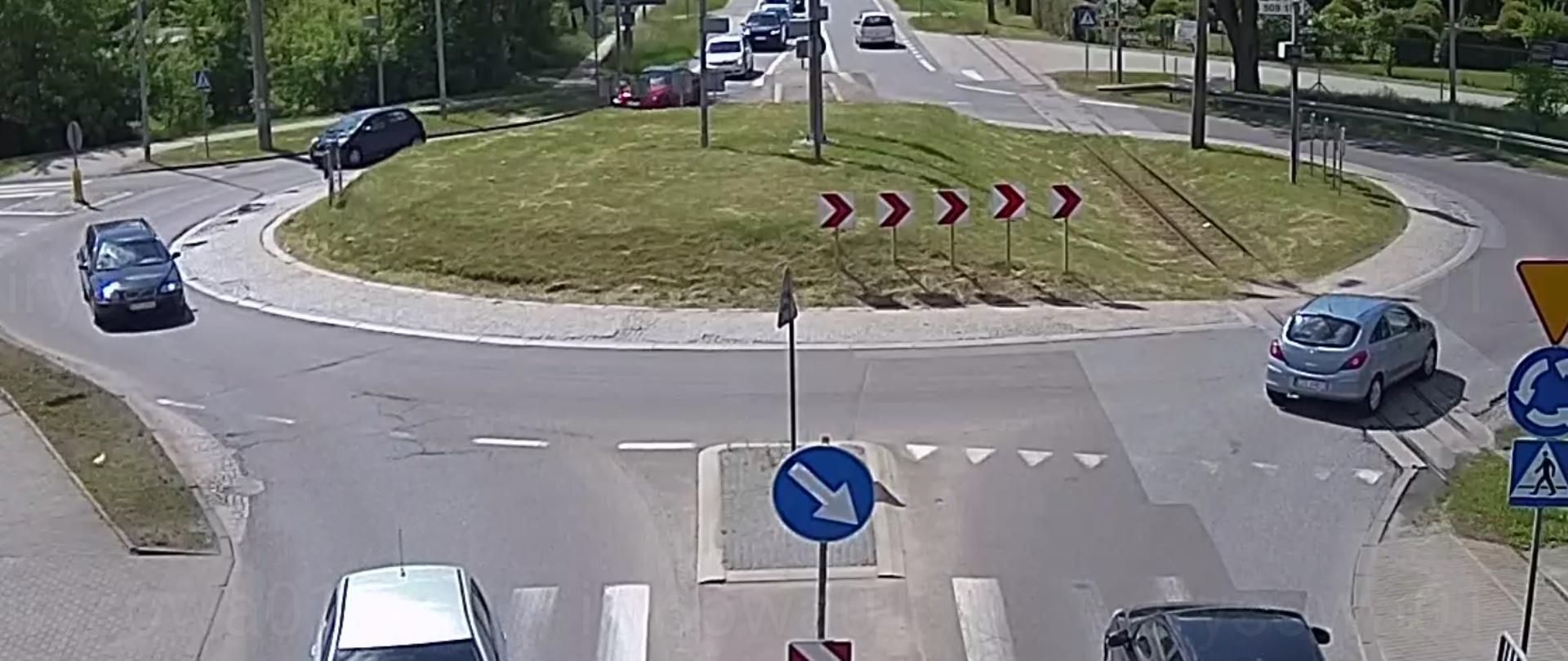 Widok na rondo od strony północnej