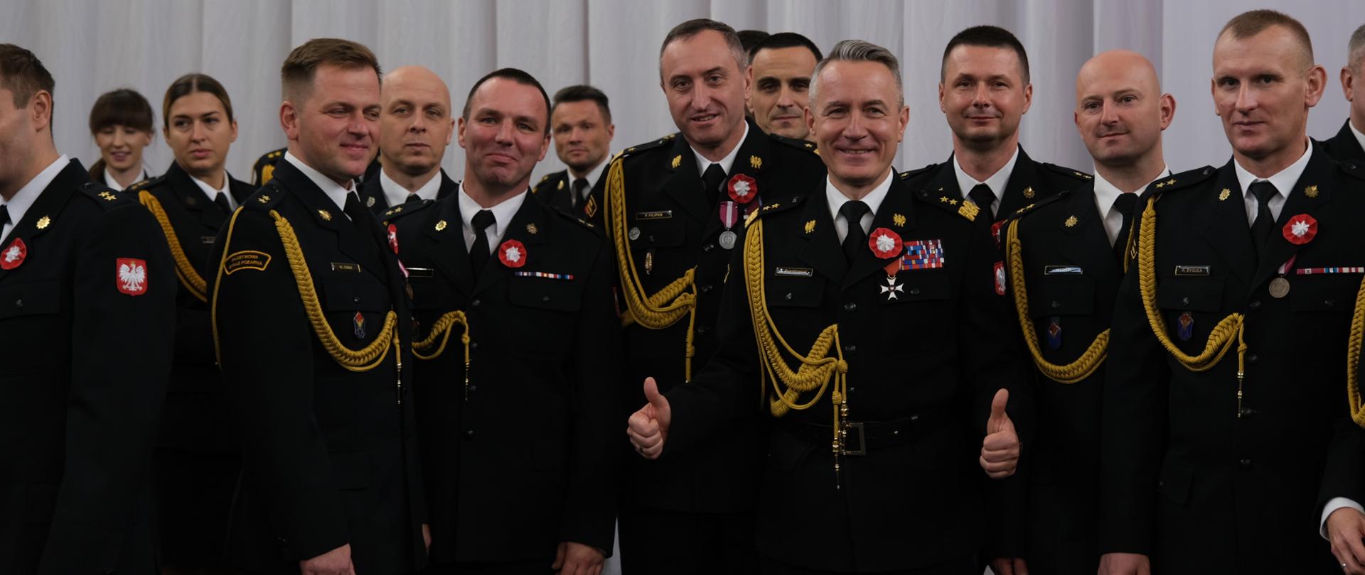 Uroczysta zbiórka z Okazji 11 Listopada w KG PSP 