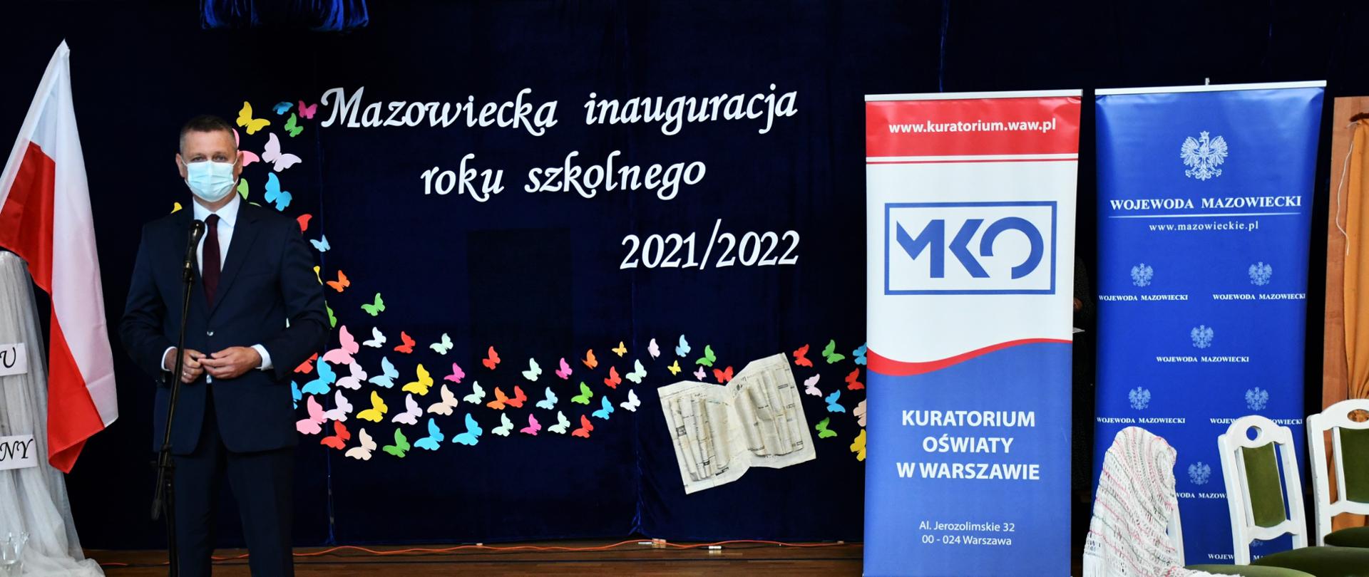 Wicewojewoda Mazowiecki Artur Standowicz.