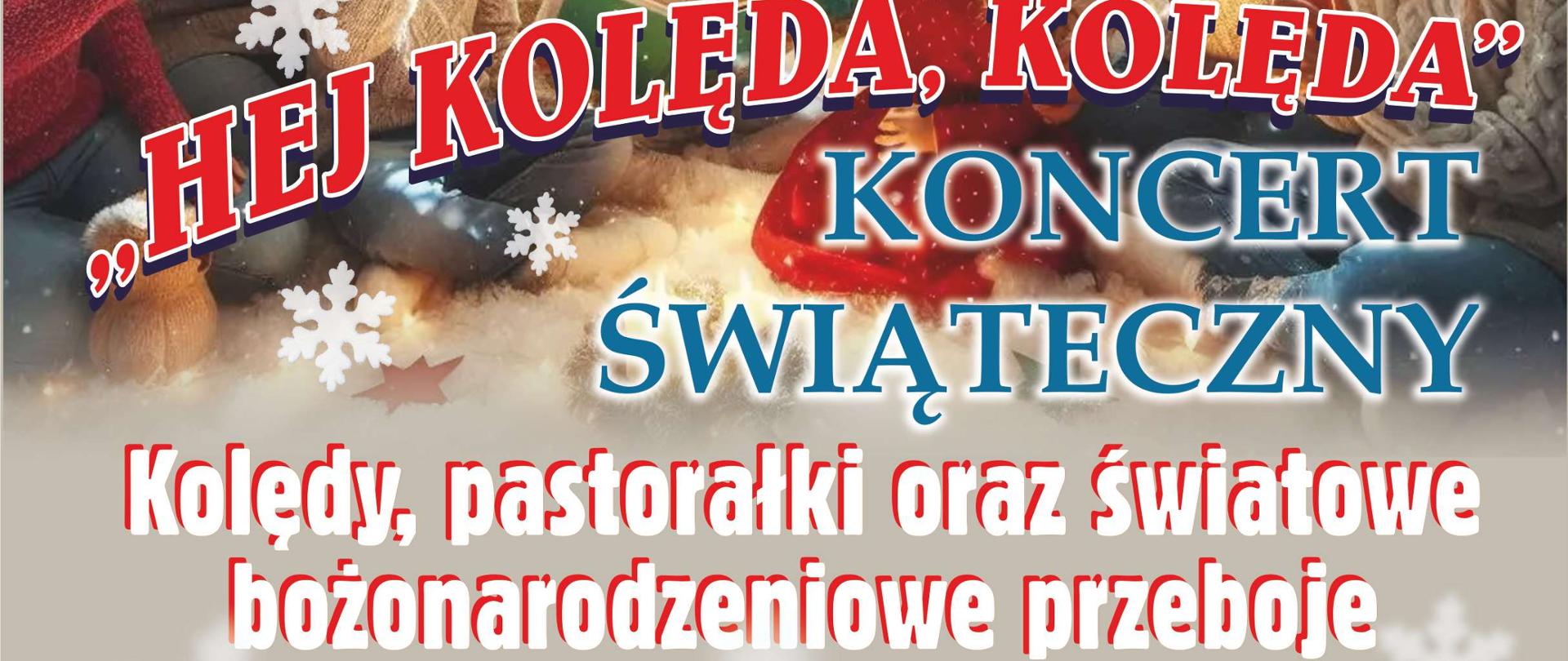 Koncert Bożonarodzeniowy 2025 plakat