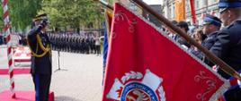 Nadanie sztandaru KM PSP Mysłowice