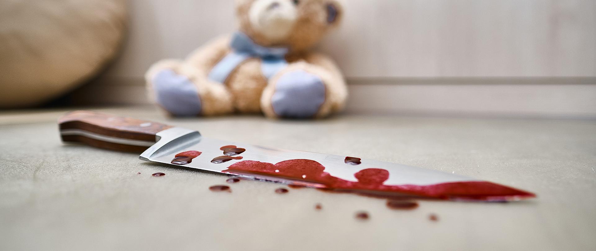 Zabójstwo, nóż, dzieci