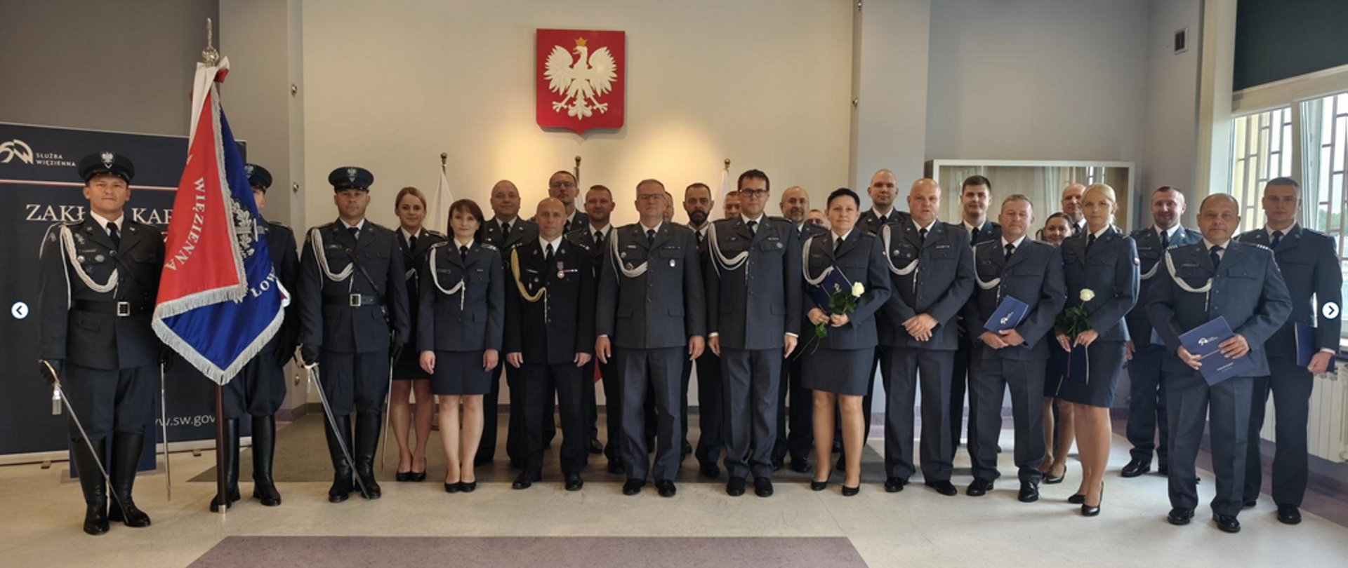 Wyróżnienie za wieloletnią współpracę ze Służbą Więzienną w Łowiczu