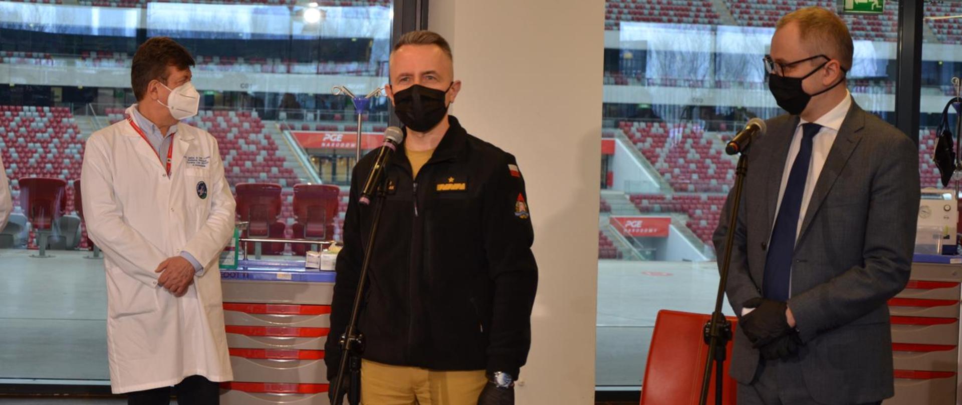 SZCZEPIENIA PRZECIW COVID-19 DLA FUNKCJONARIUSZY SŁUŻB MUNDUROWYCH