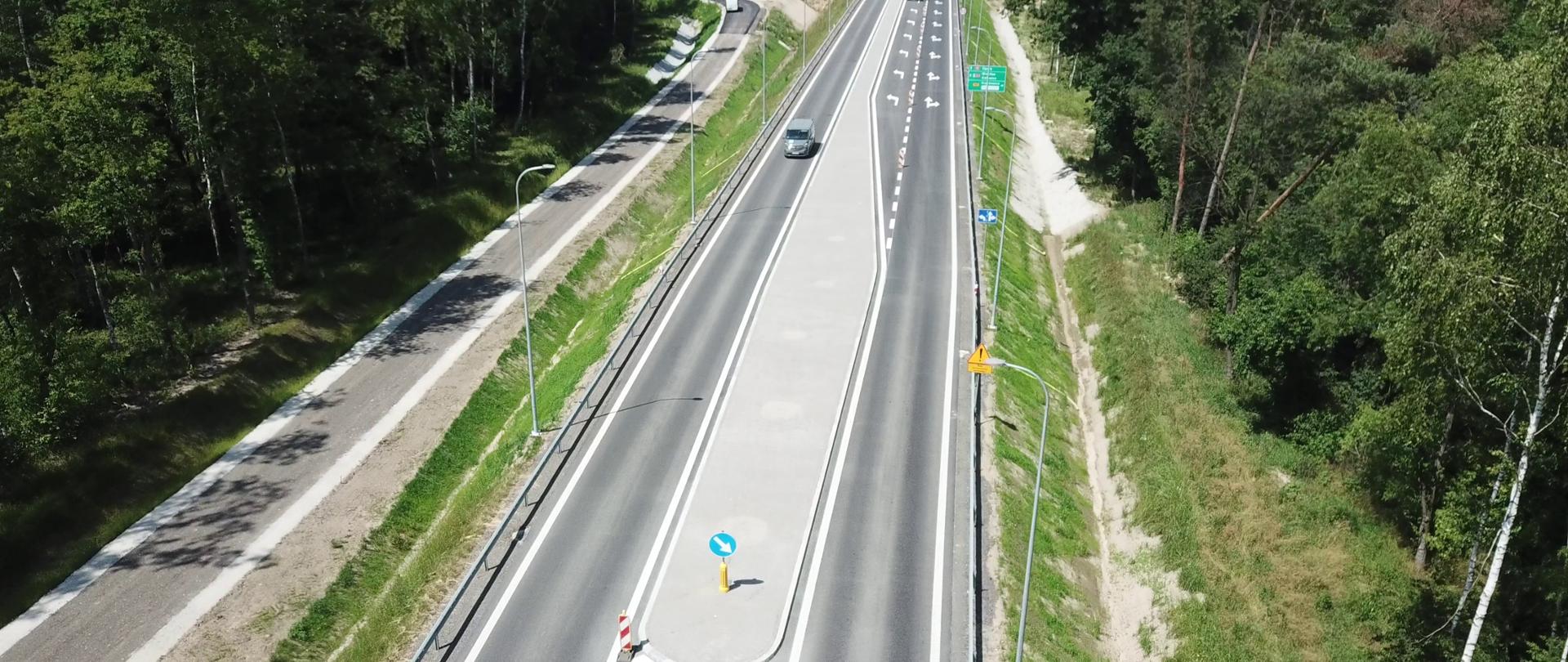 Finał prac przy rozbudowie DK45 na odcinku Krapkowice - Rogów Opolski