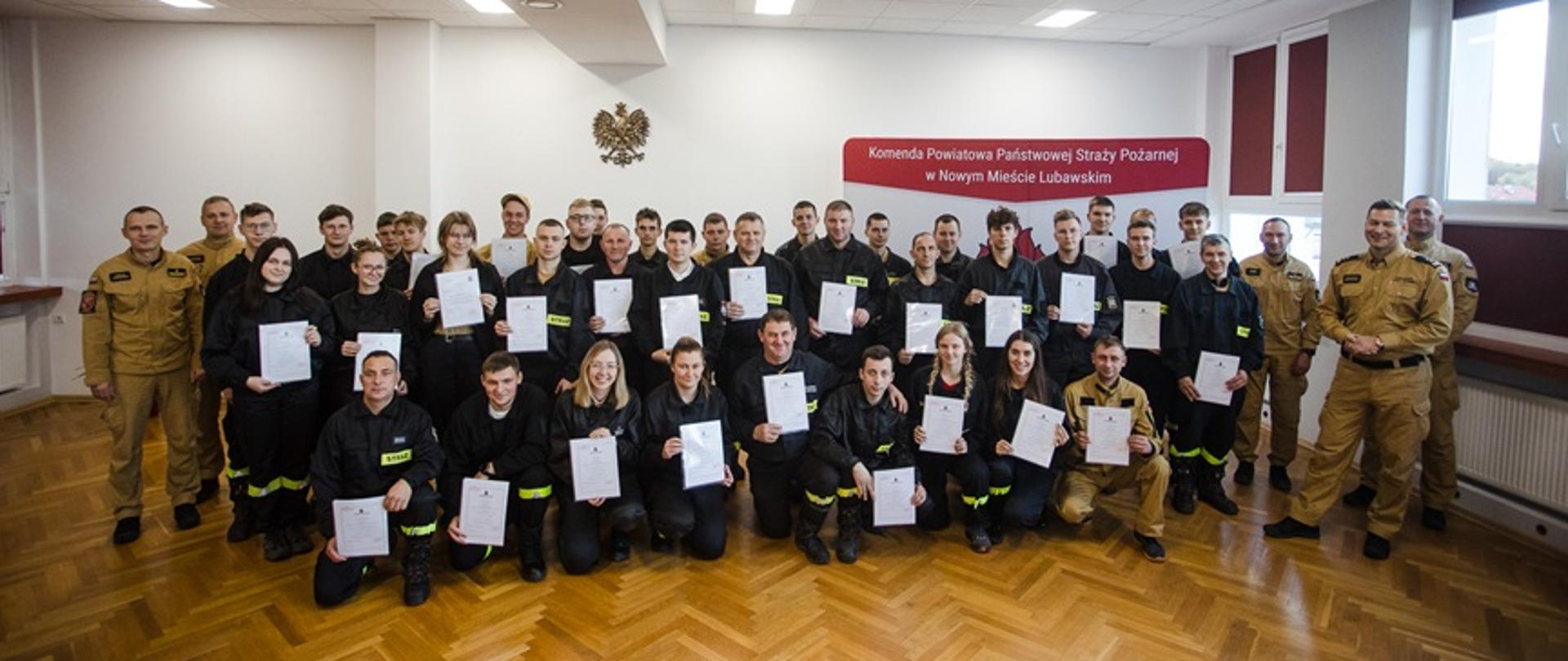 Zakończenie kursu podstawowego strażaków ratowników OSP