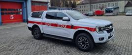 Komenda Powiatowa Państwowej Straży Pożarnej w Raciborzu wzbogaciła się o nowy lekki samochód rozpoznawczo-ratowniczy Ford Ranger.