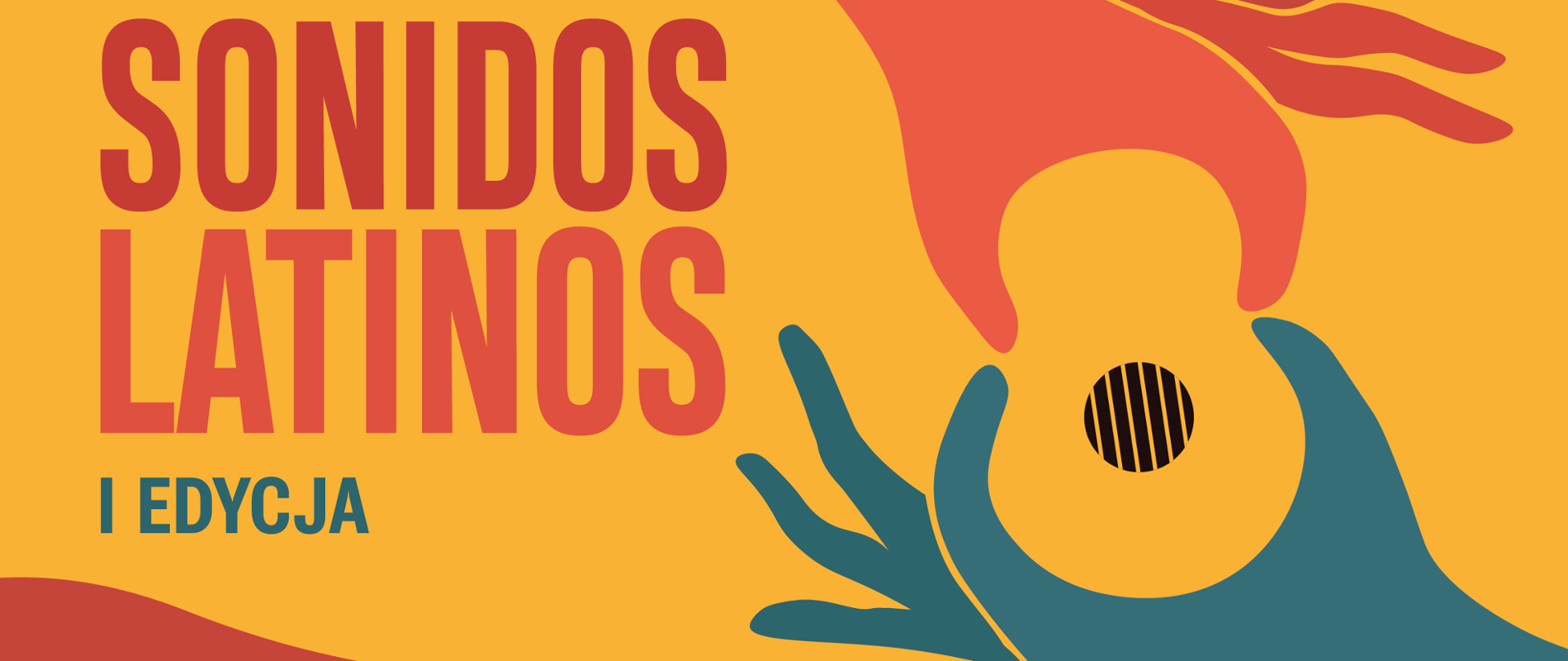 Na żółtym grafika gitary, w lewej części nazwa konkursu, na dole data i miejsce: 15 maja 2023, Działdowo