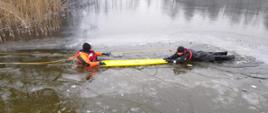 Ćwiczenia z zakresu ratownictwa wodno-lodowego