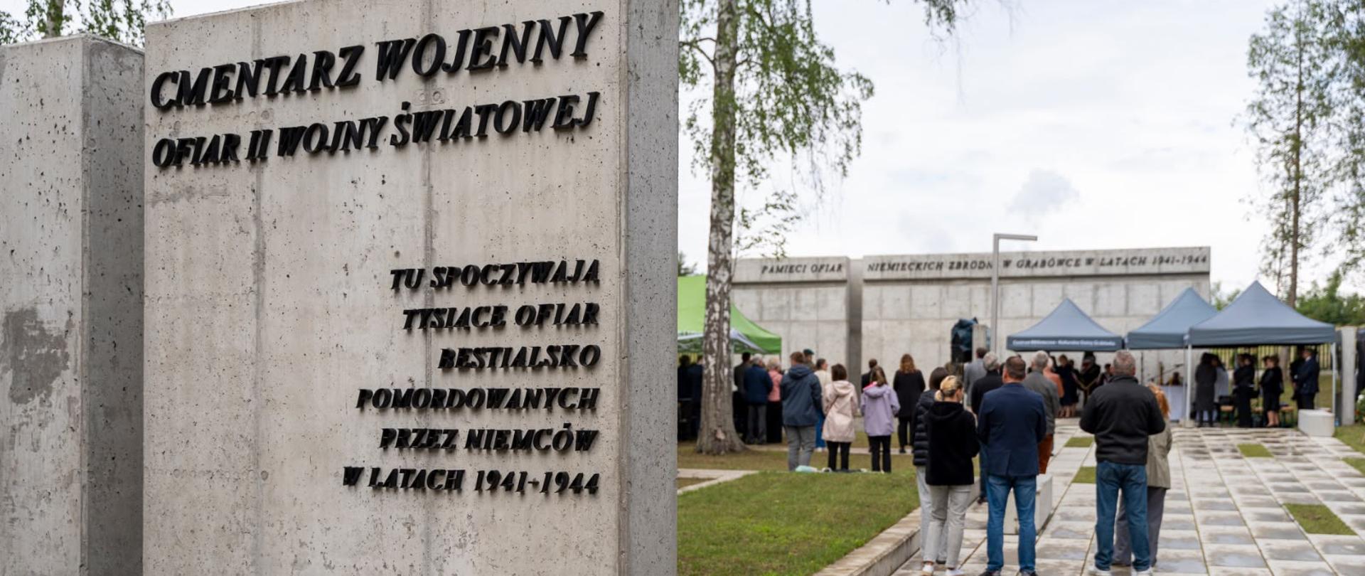 Uroczystości upamiętniające ofiary niemieckich zbrodni w Grabówce