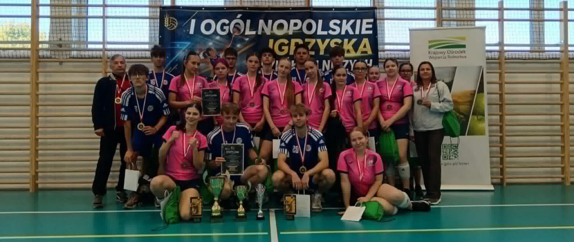 Turniej eliminacyjny do Mistrzostw Polski Szkół Rolniczych w piłce siatkowej.