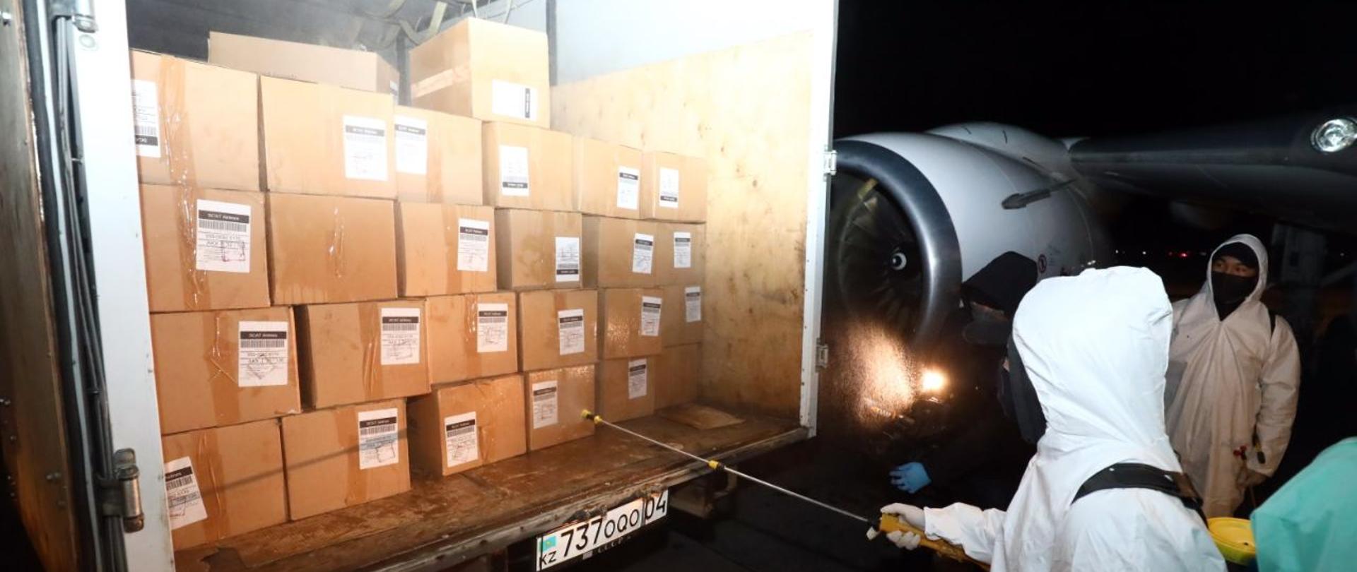 pomoc humanitarna Polski dla Kazachstanu