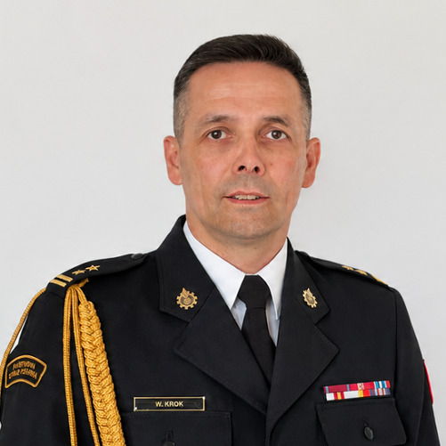 Komendant bryg. Waldemar Krok 