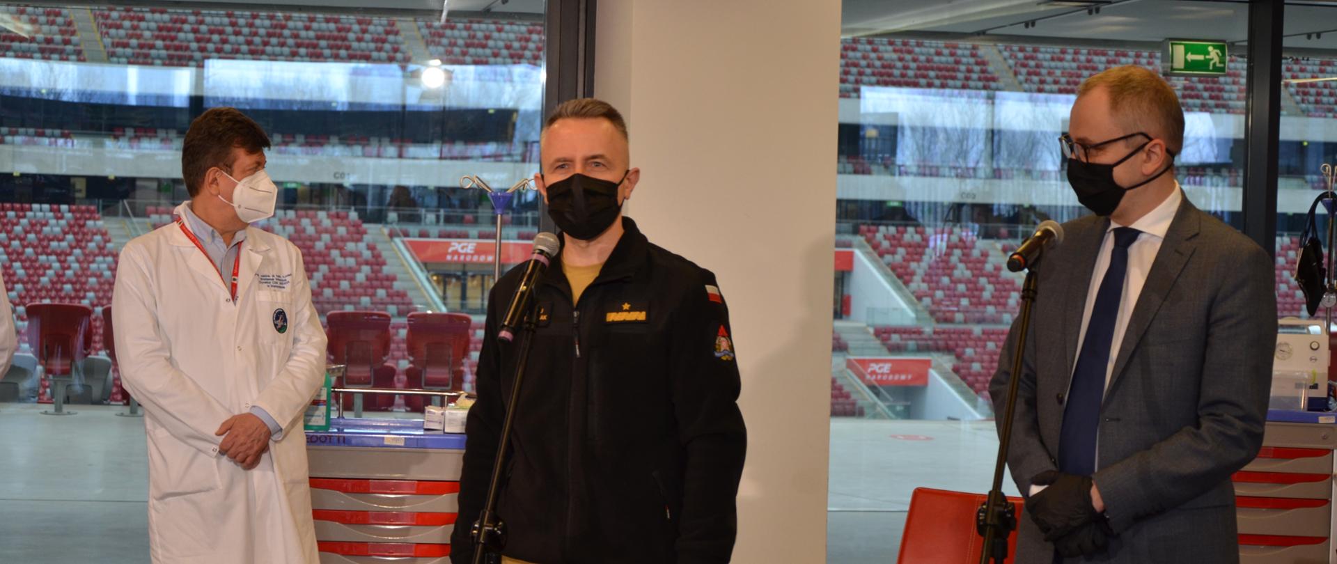 ROZPOCZĄŁ SIĘ PROCES SZCZEPIEŃ PRZECIW COVID-19 DLA FUNKCJONARIUSZY SŁUŻB MUNDUROWYCH