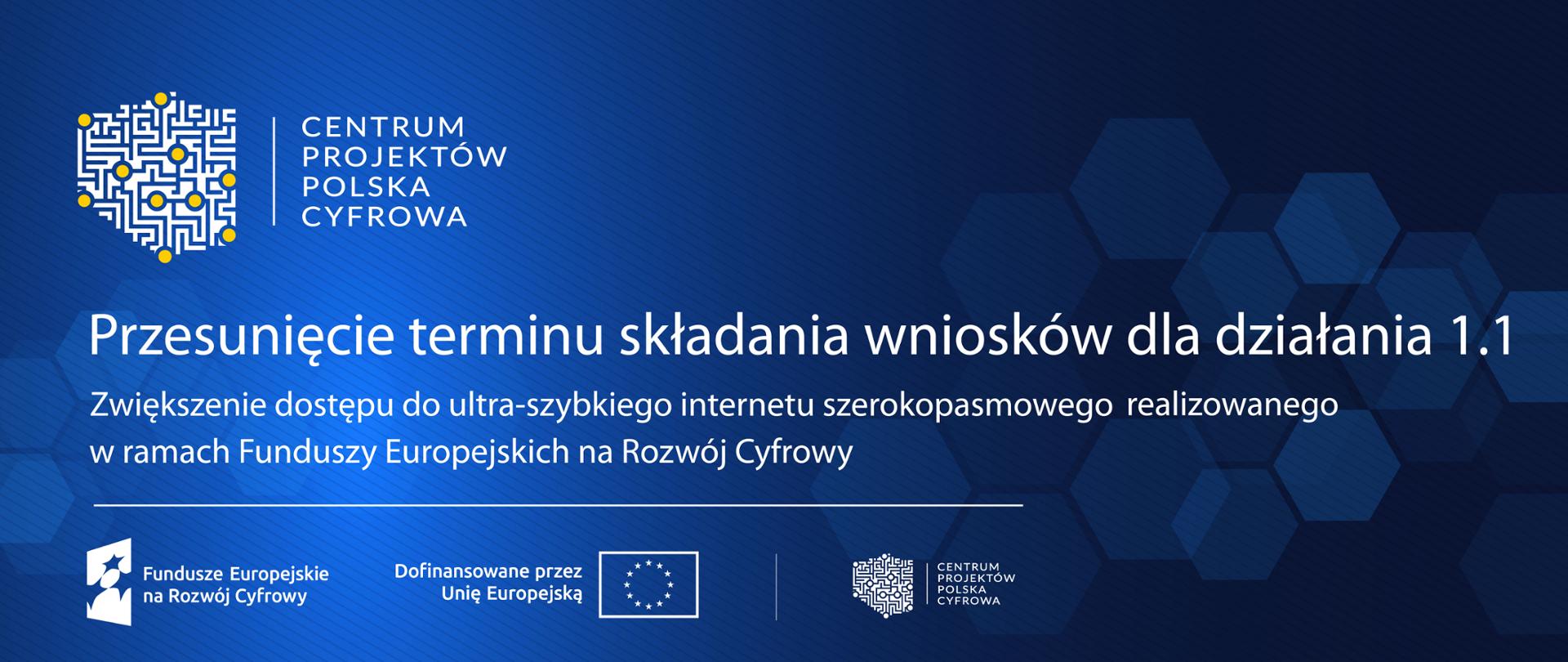 FERC_Przesunięcie terminu składania wniosków dla działania 1.1