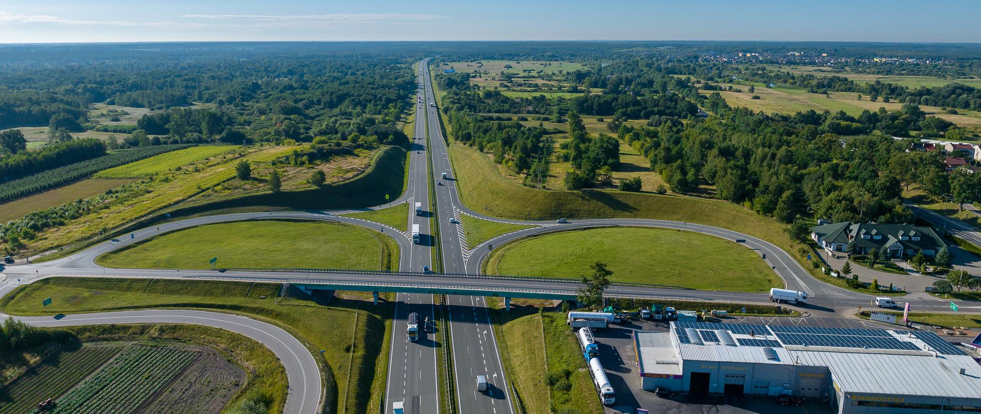 S7 obwodnica Białobrzegów, węzeł Białobrzegi Północ