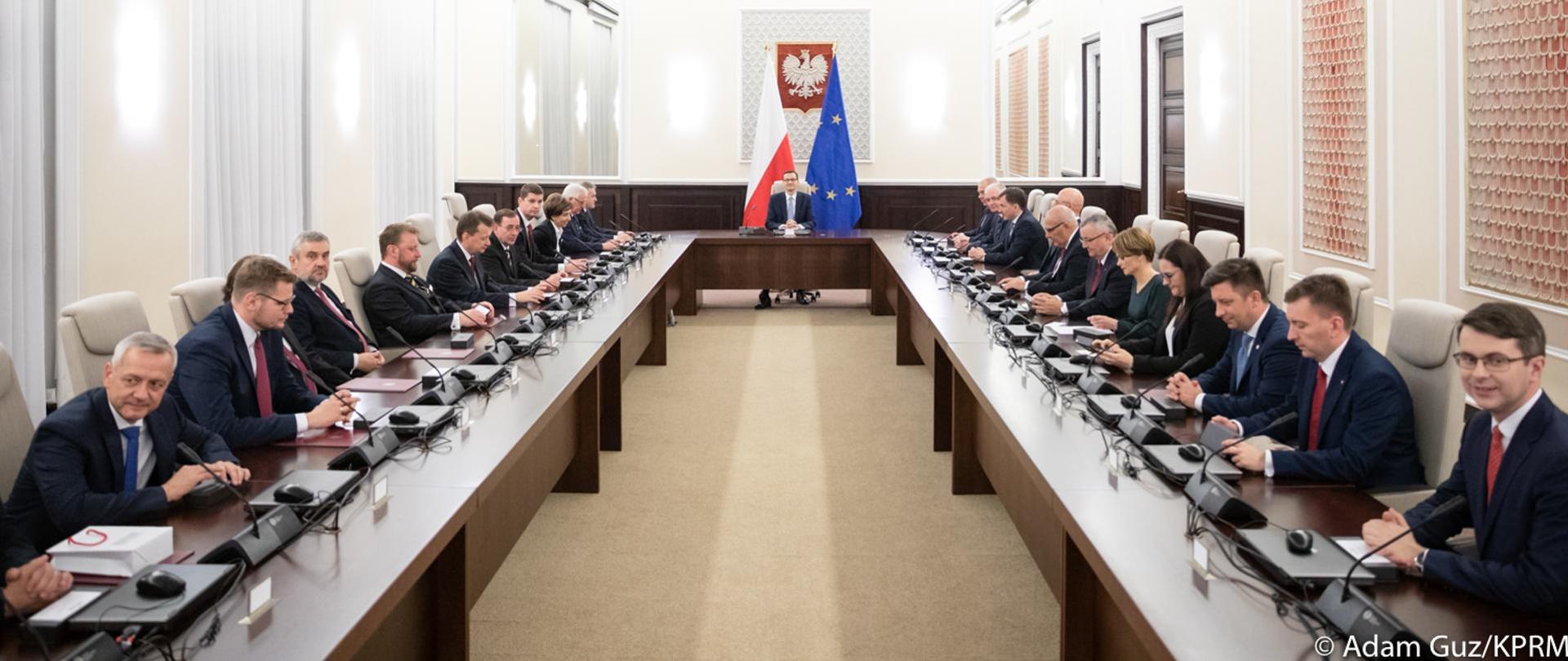 Na zdjęciu: posiedzenie Rady Ministrów 