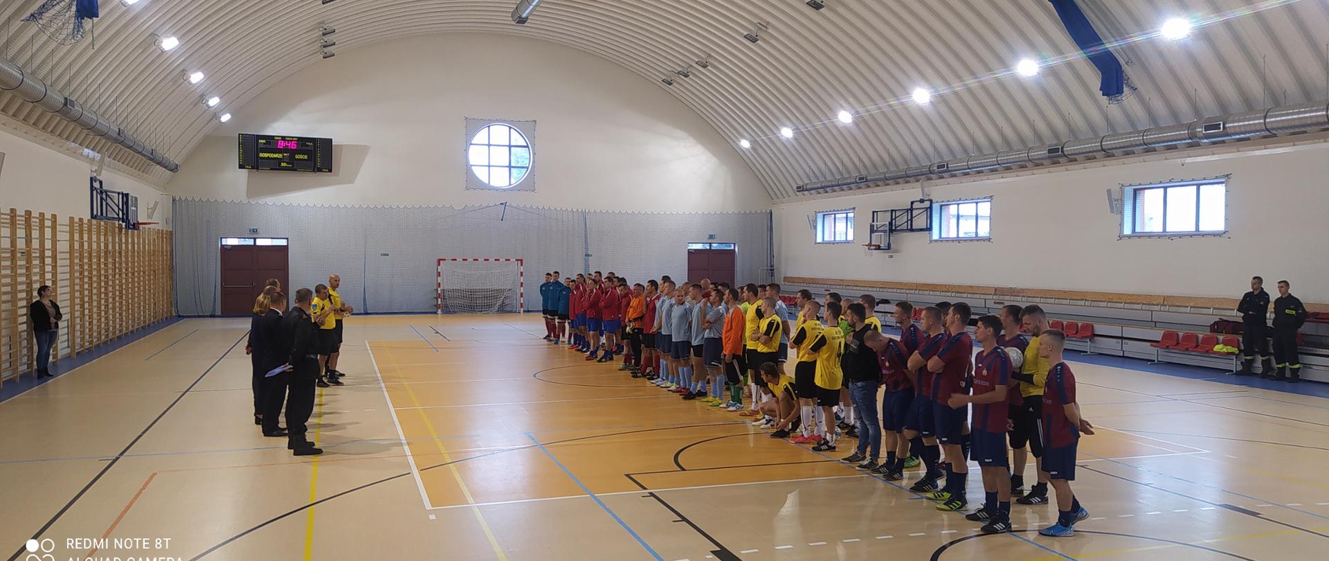 Turniej finałowy XXII mistrzostw województwa podkarpackiego strażaków PSP w futsalu Komenda