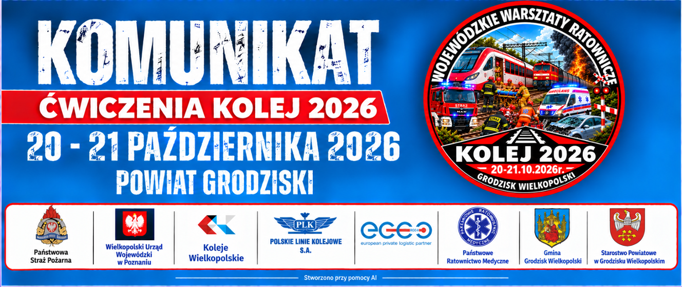 Warsztaty ratownicze KOLEJ 2026 w powiecie grodziskim
