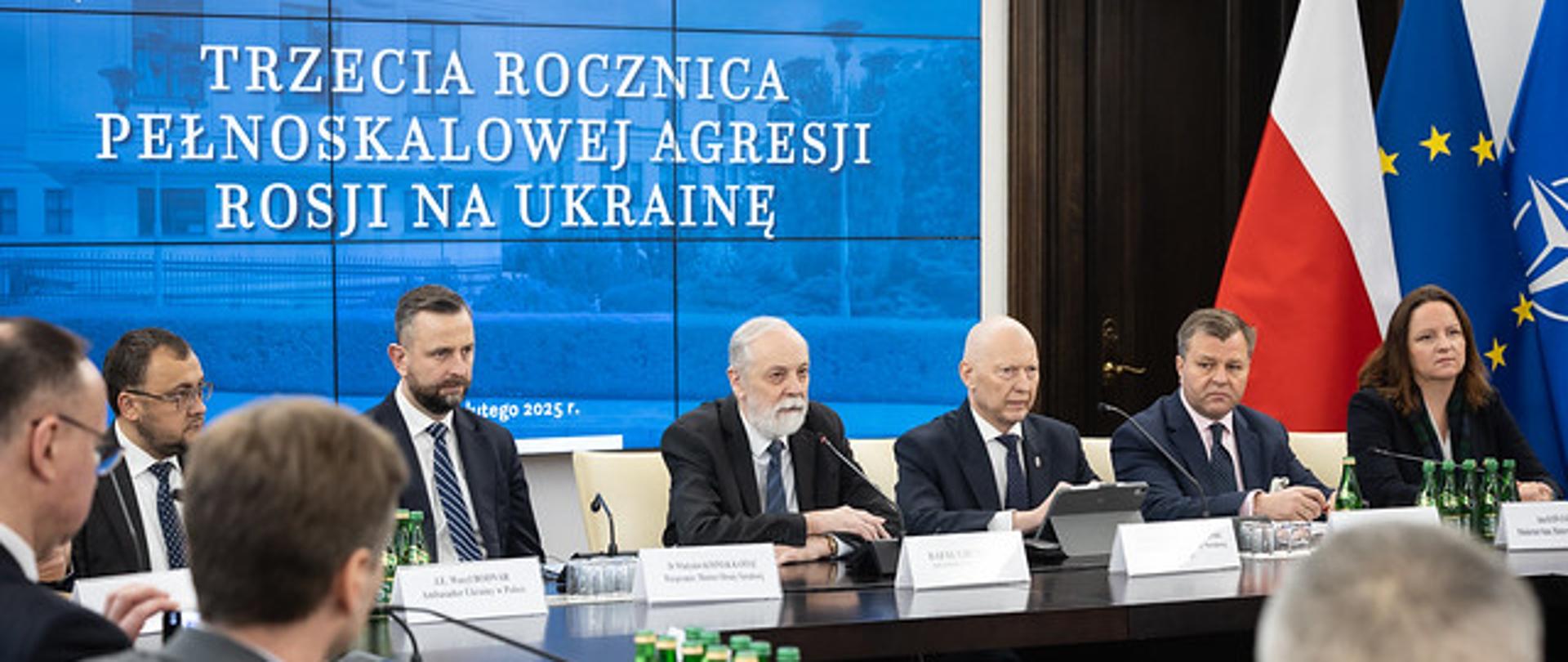 Deputy Minister Anna Radwan-Röhrenschef attends “Three-year mark of Russia’s full-scale aggression against Ukraine” conference