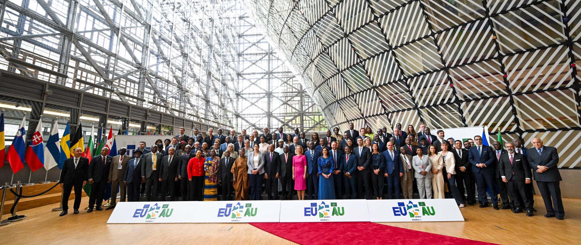 Head of Polish diplomacy Radosław Sikorski attends European Union – African Union ministerial meeting