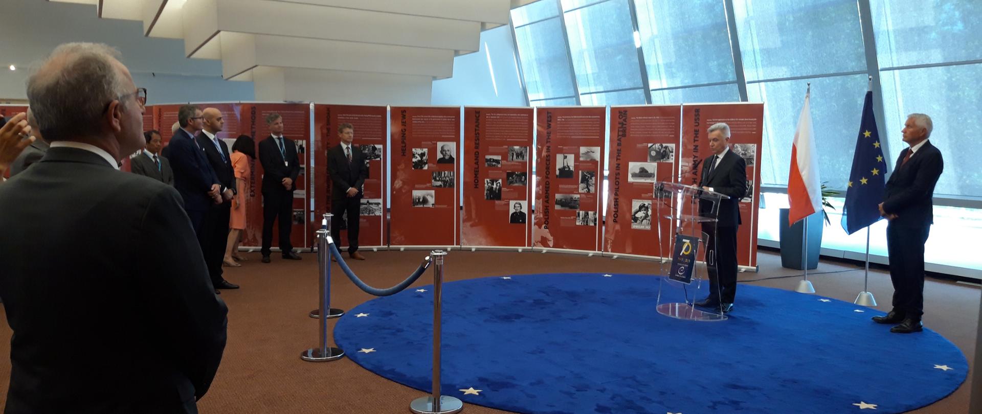 Inauguracja wystawy „Walka i Cierpienie. Obywatele polscy podczas II Wojny Światowej”