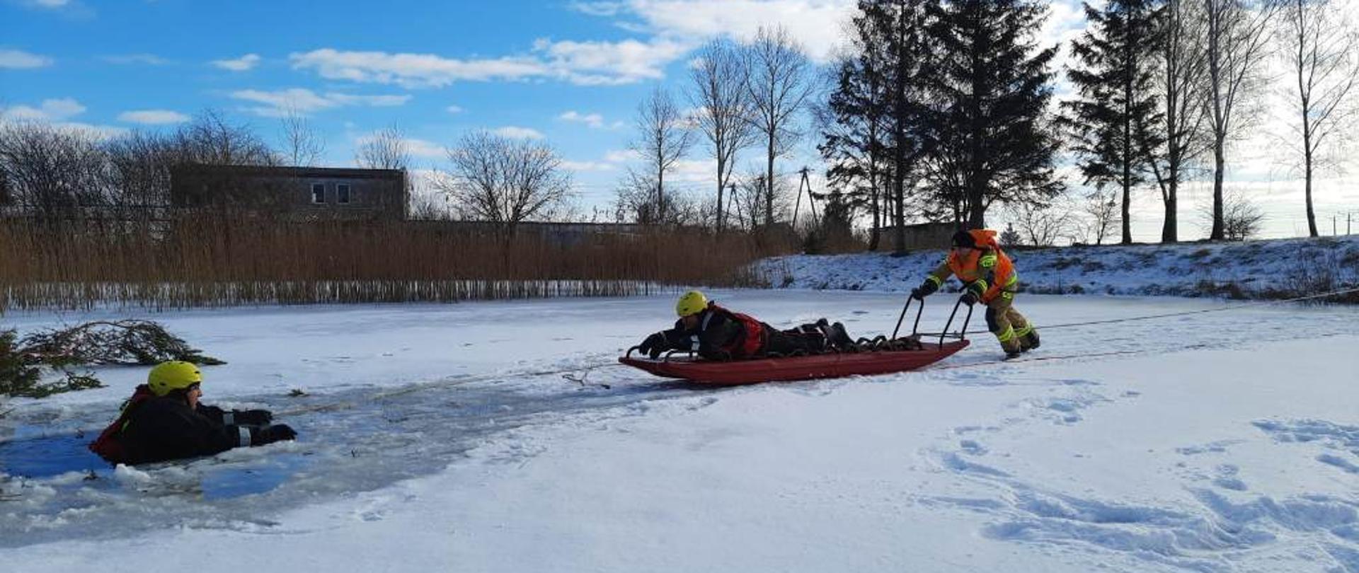 Darłowo – ćwiczenia strażaków PSP 