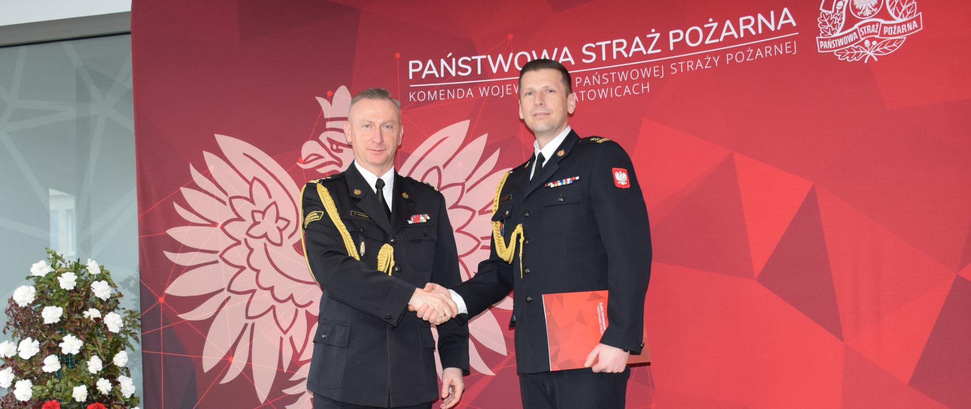 powierzenie pełnienia obowiązków Komendanta Miejskiego PSP w Częstochowie 