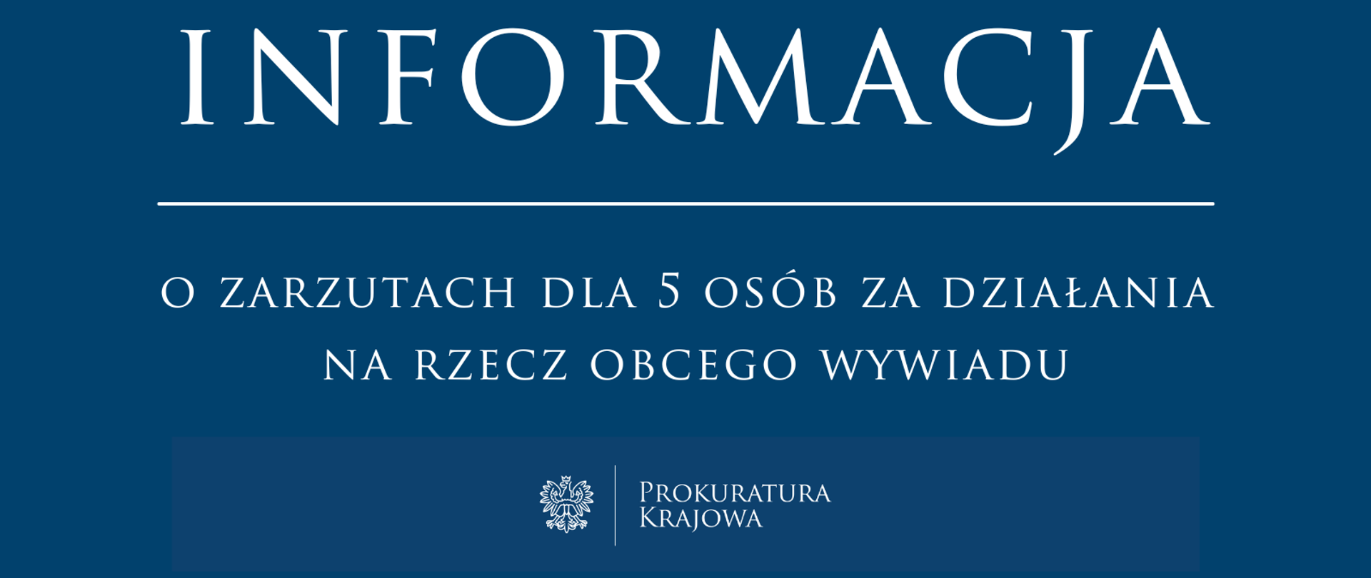 Komunikat_zarzuty_5_osób_obcy_wywiad