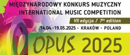Dyplom pierwszego miejsca dla Franka Podsiadły w Międzynarodowym Konkursie Muzycznym OPUS dwa tysiące dwadzieścia pięć w Krakowie, siódma edycja online