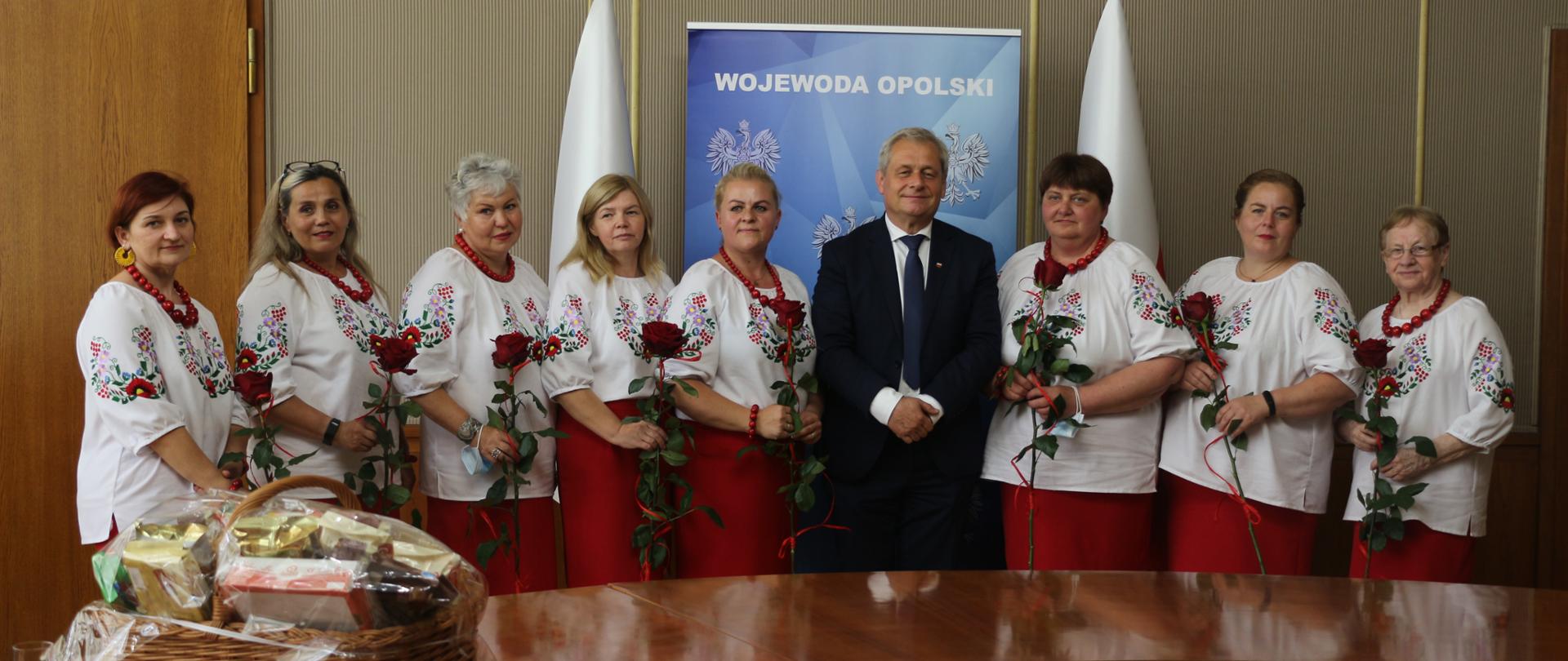 Spotkanie wojewody opolskiego z KGW z Chróściny