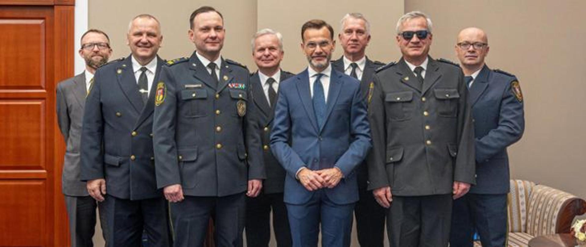 Spotkanie wojewody z komendantami