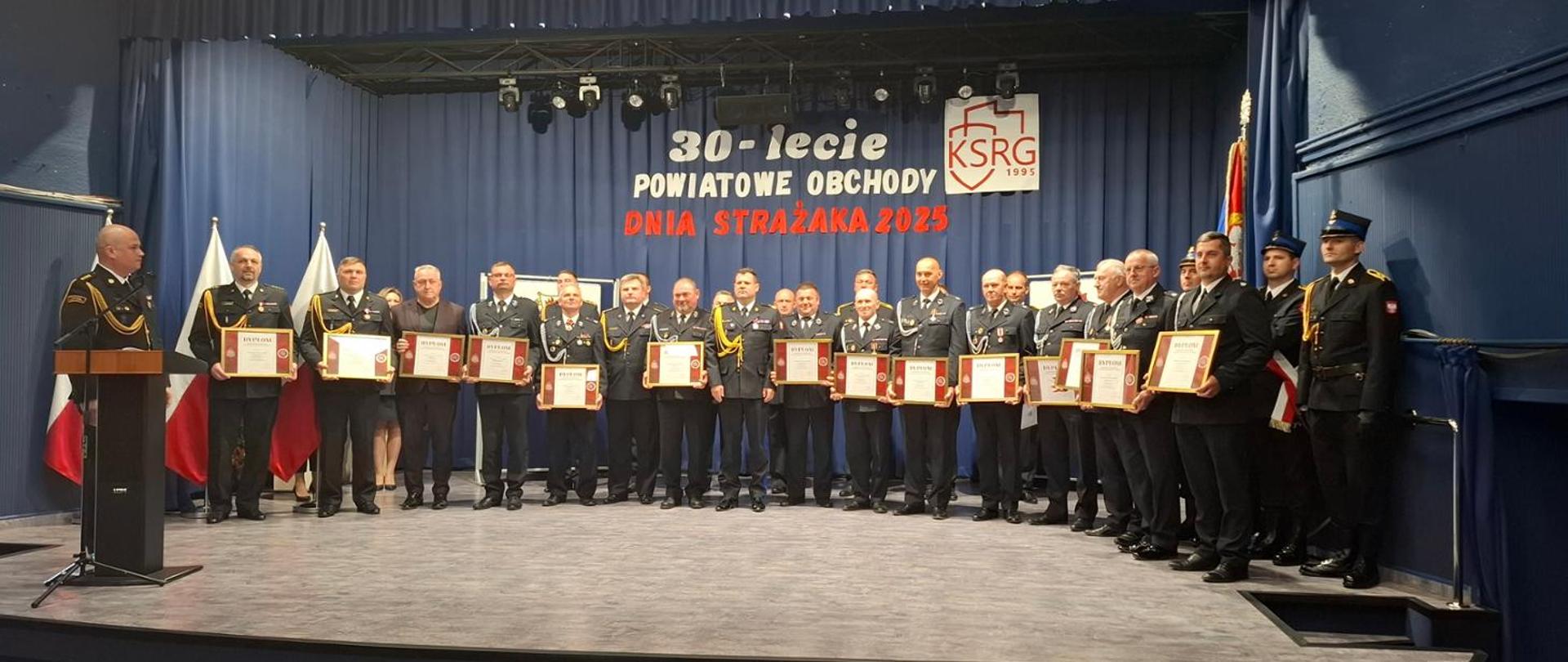 Obchody Dnia Strażaka i 30-lecia utworzenia Krajowego Systemu Ratowniczo-Gaśniczego w powiecie żuromińskim