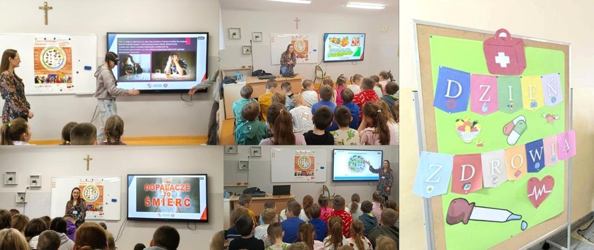 Dzień Promocji Zdrowia w Szkole Podstawowej im. Kornela Makuszyńskiego w Łaniętach