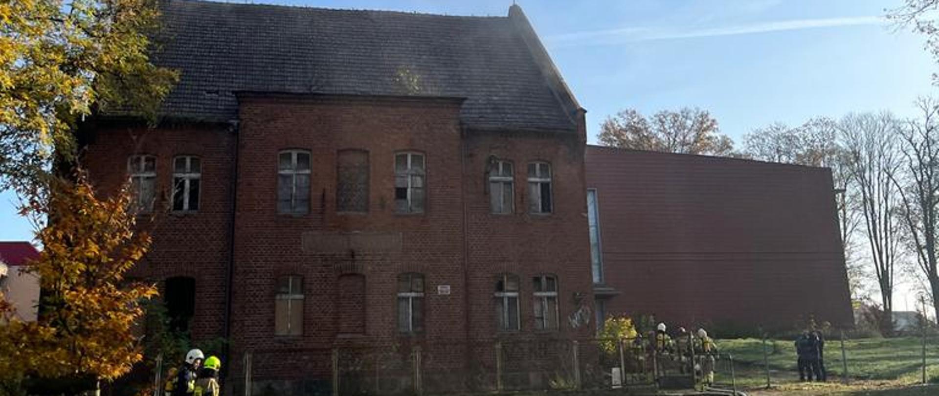 Pożar w pustostanie