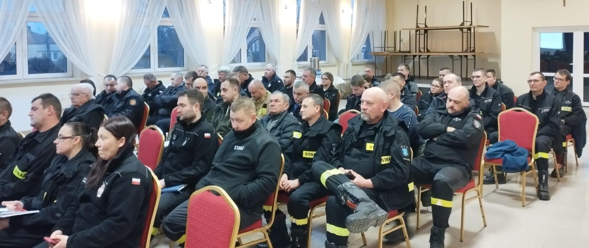 Odprawa roczna z Ochotniczymi Strażami Pożarnymi z terenu Powiatu Warszawskiego Zachodniego