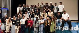 El Prof. Miłosz Giersz junto a un grupo de asistentes al Congreso Colombiano de Arqueología en Manizales