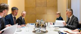 Podsekretarz Stanu Marek Prawda rozmawiał z Minister Stanu MSZ Niemiec oraz Szefem Gabinetu Politycznego MSZ Królestwa Szwecji