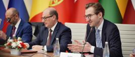 In the photo: Deputy Minister Jan Szyszko and other meeting participants.