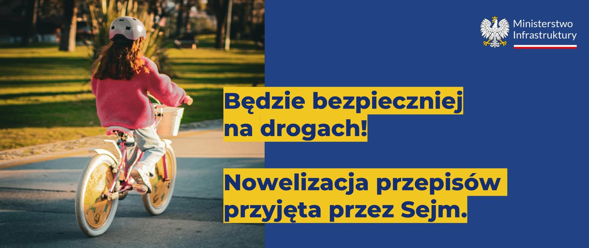 Kaski dla dzieci i prawo jazdy od 17. roku życia - Sejm przyjął nowelizację Prawa o ruchu drogowym
