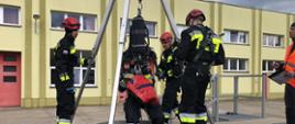 Kujawsko-Pomorskie Zawody Strażaków w Ratownictwie Wysokościowym w poziomie podstawowym