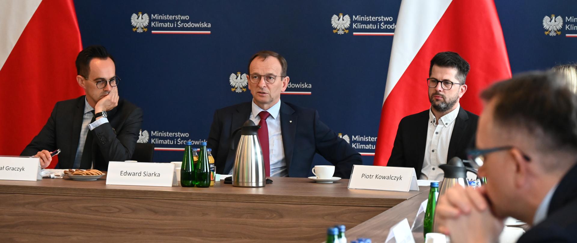 Wiceminister Edward Siarka spotkał się z posłami z regionu podlaskiego.