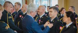 Niepodległościowa uroczystość w Komendzie Wojewódzkiej PSP w Białymstoku