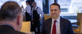 Minister of Foreign Affairs Radoslaw Sikorski on a visit to Greece